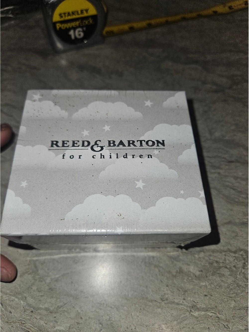 Reed & Barton Children's Silver Musical Dragonfly and Flower Tableau Music Box